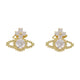 Vivienne Westwood Valentina Orb Earrings -  - Metal - Gold-Coloured