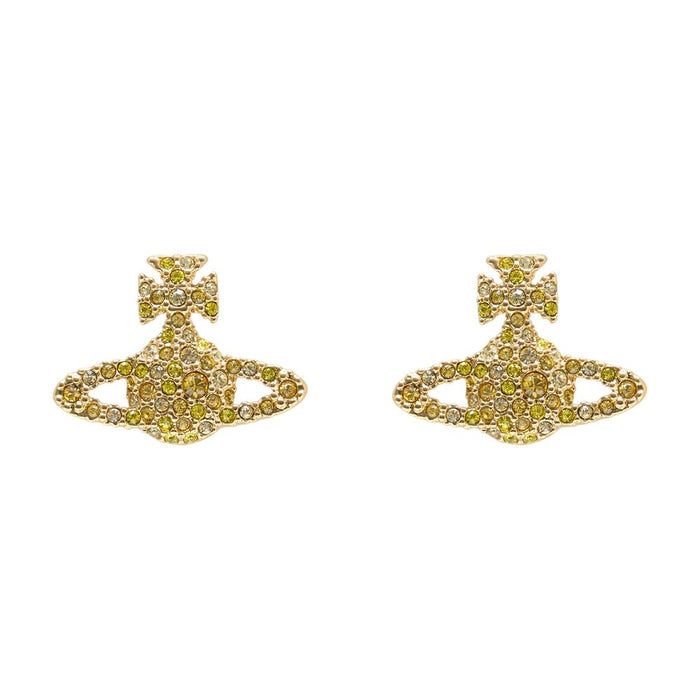 Vivienne Westwood Grace Stud Earrings -  - Metal - Gold