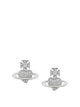 Vivienne Westwood Silver Agnatha Earrings