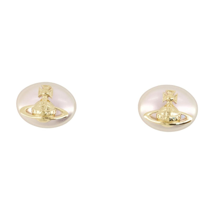 Vivienne Westwood Orb Earrings In Metal