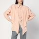 Stella Mccartney  Pink Silk Shirt