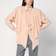 Stella Mccartney Pink Silk Shirt