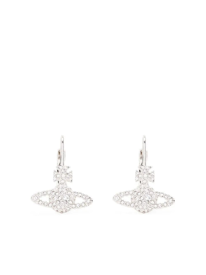 Vivienne Westwood Grace Orb Crystal Drop Earrings