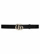 Gucci Black Leather Belt