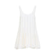 Carven Cream White Silk Pintuck Top