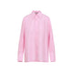 Carven Pink Silk Shirt