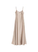 D.exterior Beige Chain Embellishment Dresses