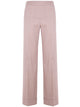 D.exterior Changing Linen Straight Trousers