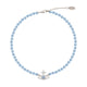 Vivienne Westwood Olympia Pearl Necklace -  - Metal - Blue
