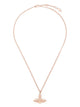 Vivienne Westwood Orb-Pendant Crystal-Embellished Necklace