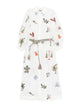 Alemais `Mina` Embroidered Shirt Dress