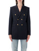 Saint Laurent Double-Breasted Wool Blazer