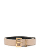 Saint Laurent Cassandre Leather Belt