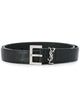 Saint Laurent Ysl Cintura Cocco Print Seta