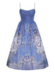 Zimmermann Zimmermann Rebellion Silk-Linen Midi Dress