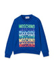 Moschino Felpa In Cotone Con Logo
