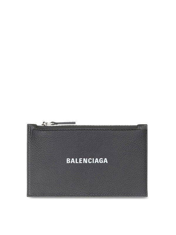 Balenciaga Black Calf Leather Wallet