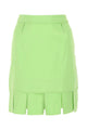 Bottega Veneta Pastel Green Stretch Viscose Miniskirt
