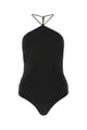 Bottega Veneta Black Stretch Cashmere Blend Bodysuit