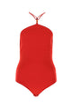 Bottega Veneta Red Stretch Cashmere Blend Bodysuit