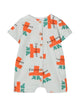 Bobo Choses I'm A Poet All Over Woven Playsuit