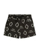 Marcelo Burlon County Of Milan Basic Logo Aop Beachwear Shor