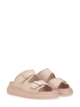 Alexander Mcqueen Silver Thermoplastic Flats