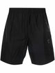 Alexander Mcqueen Black Nylon Swimming Shorts