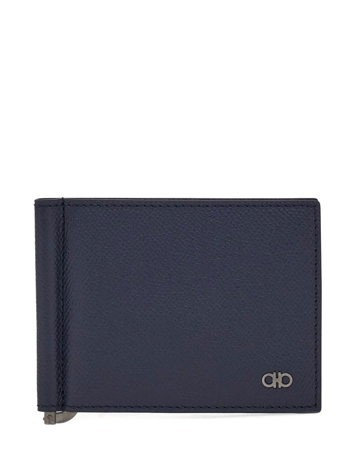 Ferragamo Gancini Wallet With Clip