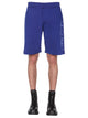 Alexander Mcqueen Shorts With Embroidered Logo