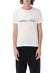 Saint Laurent Men White Cotton T-Shirt