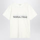 Saint Laurent White Cotton Crew-Neck T-Shirt