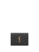 Saint Laurent Saint Laurent Cassandre Matelassé Flap Card Holder