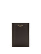 Saint Laurent Saint Laurent Paris Credit Card Wallet In Two-Tone Smooth Leather