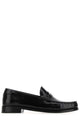 Saint Laurent Black Leather Magnum Loafers
