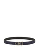 Ferragamo Gancini Grained Leather Reversible Belt