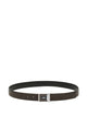 Ferragamo Double Square Reversible Leather Belt