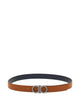 Ferragamo Gancini Grained Leather Reversible Belt