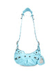 Balenciaga Light Blue Nappa Leather Le Cagole Xs Shoulder Bag