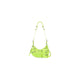 Balenciaga Fluo Yellow Nappa Leather Le Cagole Xs Shoulder Bag