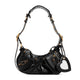 Balenciaga Black Leather Le Cagole Xs Shoulder Bag