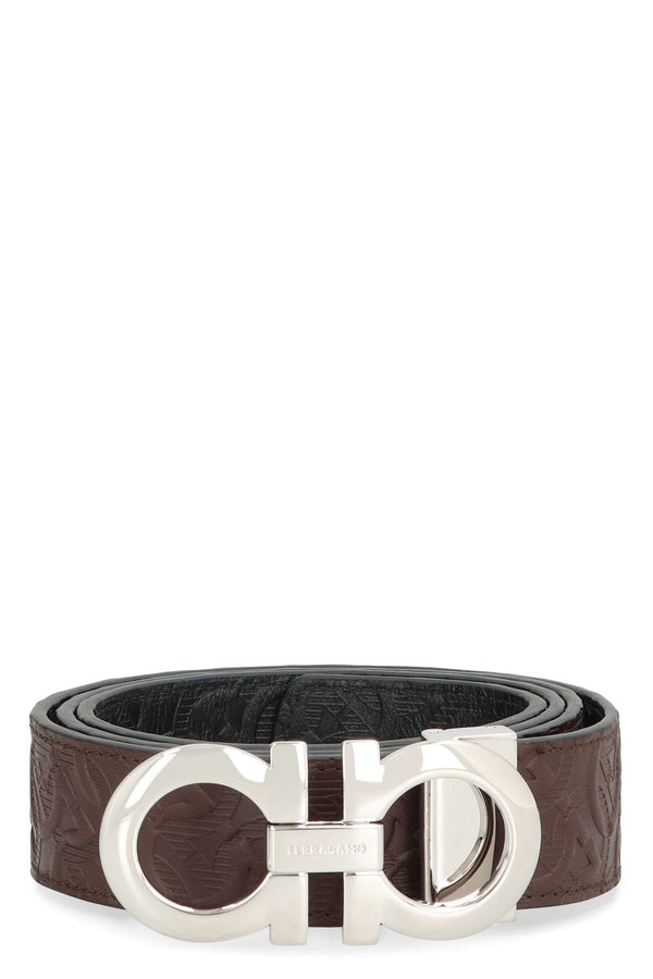 Ferragamo Gancini Reversible Leather Belt