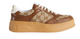 Gucci Gg Fabric And Leather Sneakers