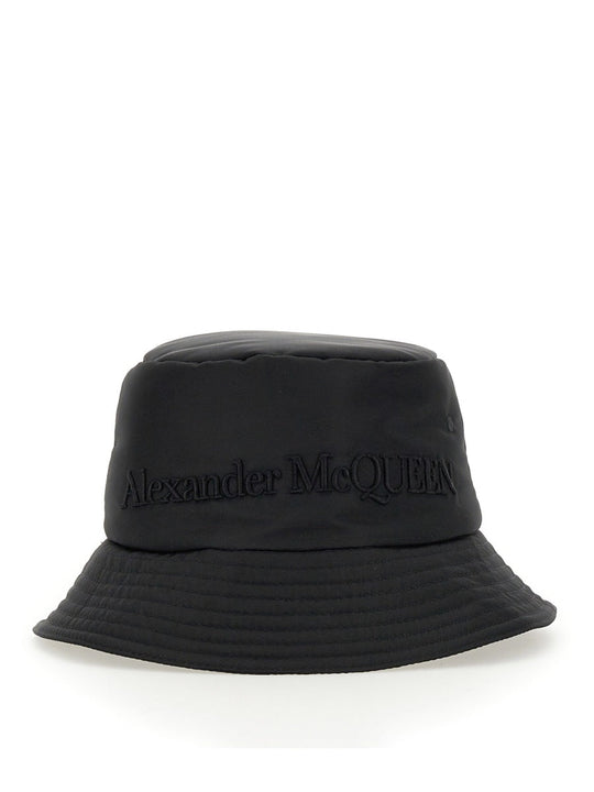 Alexander Mcqueen Bucket Hat With Logo