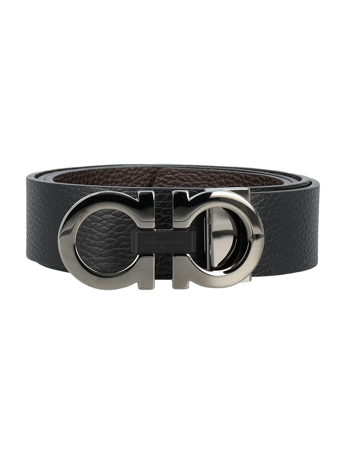 Ferragamo Reversible And Adjustable Gancini Belt