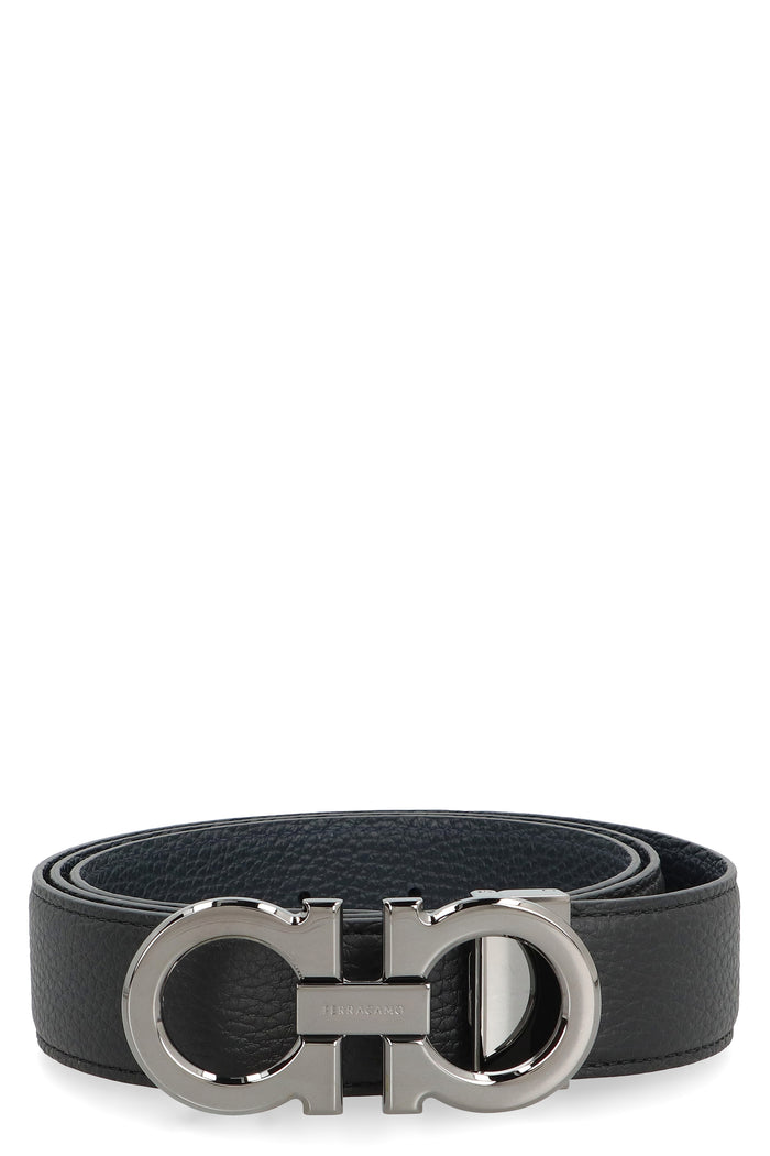 Ferragamo Gancini Reversible Leather Belt