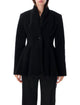 Stella Mccartney Stella Mccartney Waisted Plush Coat
