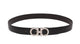 Ferragamo Black Leather Belt