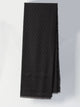 Saint Laurent Jacquard Monogram Black Dark Grey Scarf
