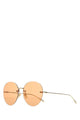 Gucci Gold Metal Sunglasses